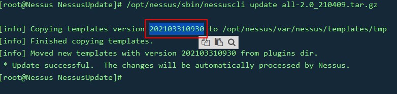 Nessus8.13.1更新插件方法